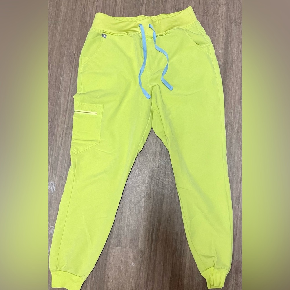Neon Green / Neon Yellow Figs Scrubs